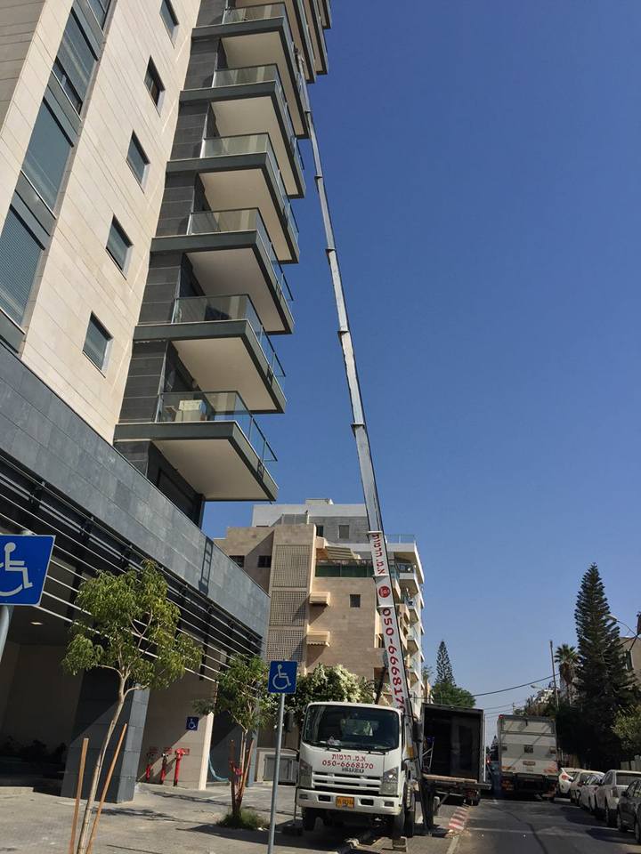 מנוף הרמה בפתח תקווה והסביבה